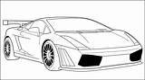 Coloring Pages Car Lamborghini Cars Auto Luxury Colouring sketch template