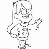 Mabel Lineart Xcolorings Soos Dipper sketch template