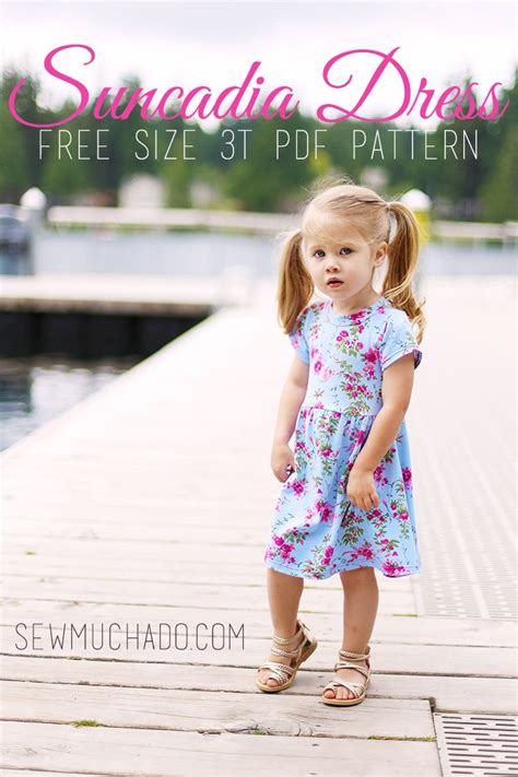 suncadia dress free pattern for girls