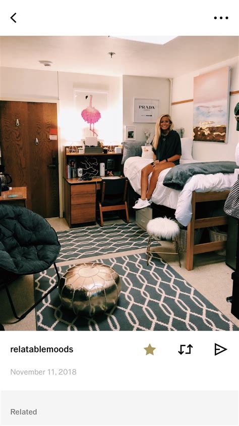 Pin By Madelyn Hackler On College Sorority House Rooms Girls Dorm