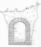Roman Section Aqueduct Cross Aqueducts Typical Français Rome Brewminate sketch template