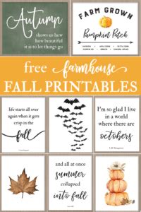 fall farmhouse printables home sweet farm home