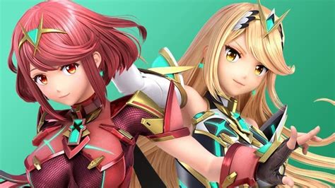 pyra and mythra join super smash bros ultimate later today