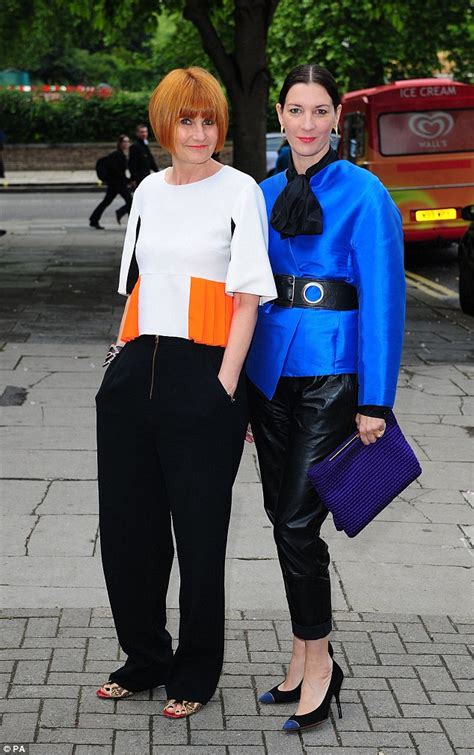 mary portas steps out with partner melanie rickey and son horatio daily mail online