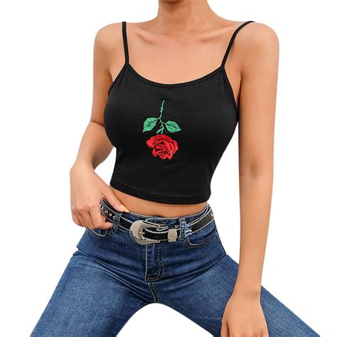 Womail 2019 Summer Embroidery Sexy Print Sleeveless