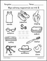 Titik Worksheets Filipino Mga Alpabetong Kindergarten Preschool Grade Reading Samutsamot Printable Samut Letters Choose Board sketch template