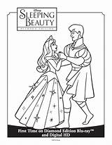 Coloring Sleeping Beauty Disney Pages Colouring Sheet Book Princess Aurora Sheets Maleficent Choose Board Crafts Diy sketch template