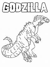 Godzilla Coloring Pages Vs Printable Monsters Wonder sketch template