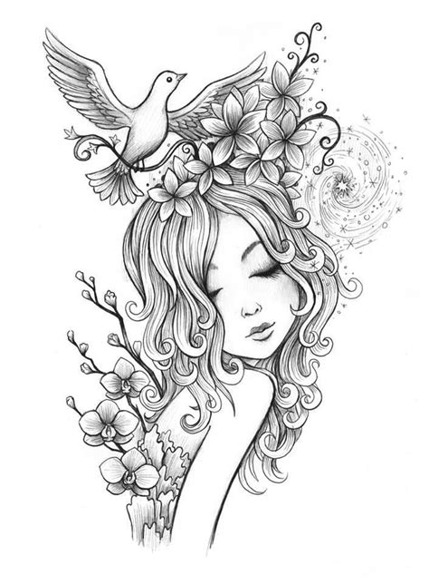 realistic fairy coloring pages  kids