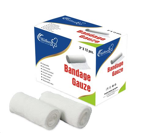 gauze bandages roll wellness surgical  pharma