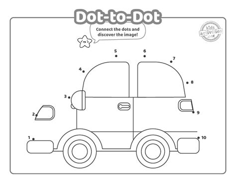 easy dot  dot printables   coloring pages kids activities blog