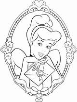 Coloring Cinderella Pages Disney Face Printable Print Princess Sheets Color Vector Drawing Colouring Carriage Castle Scribblefun Book Adult Kids Her sketch template