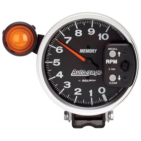 auto meter autogage  shift lite tachometer  rpm competition products