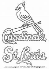 Cardinals Stl sketch template