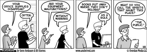 unshelved library cartoons comics and drawings