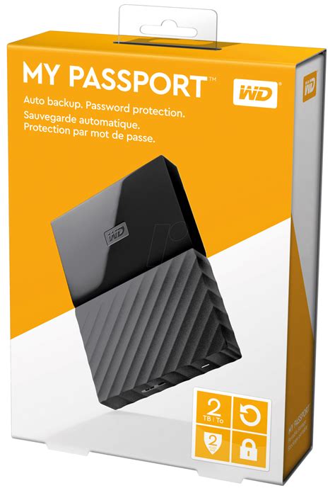 Wd 2tb My Passport Usb External Hard Drive Black Rs 4816 Lt Online