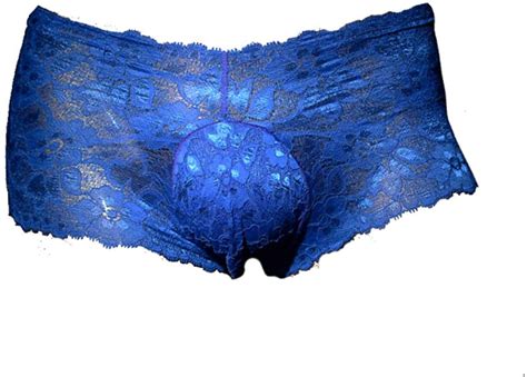 K Men Sissy Pouch Panties Sexy Men S Lace Thong G String Brief Hipster