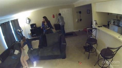 security camera captures woman s attack during home