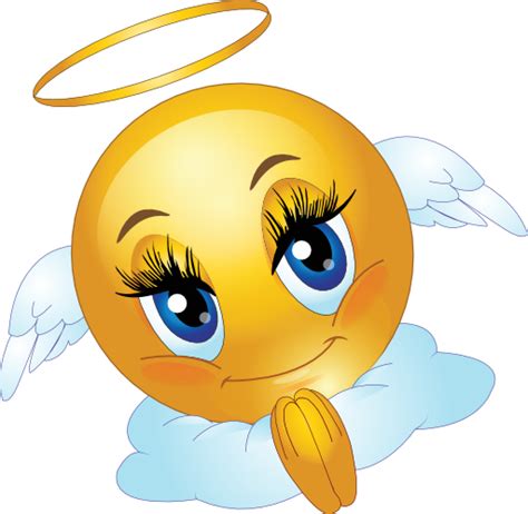 smiley emoticon angel emoji clip art emoticons png