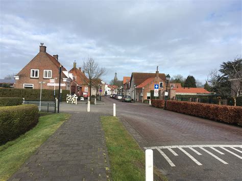 cadzand dorp zomer