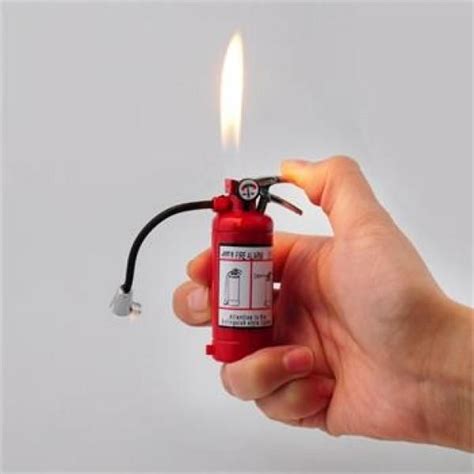 Refillable Mini Fire Extinguisher Lighter Fire