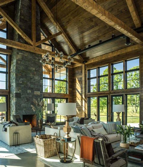 Traditional Farmhouse Style Dwelling In Vermont With A Modern Twist
