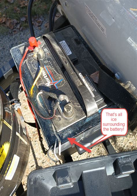 leaking battery box scamp owners international