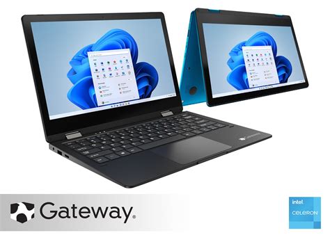 gateway notebook  touchscreen    laptop intel celeron  gb ram gb hd