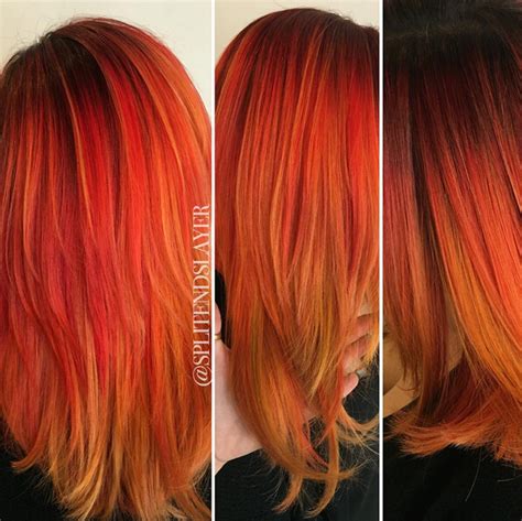 stunning  red hair colour ideas pop haircuts