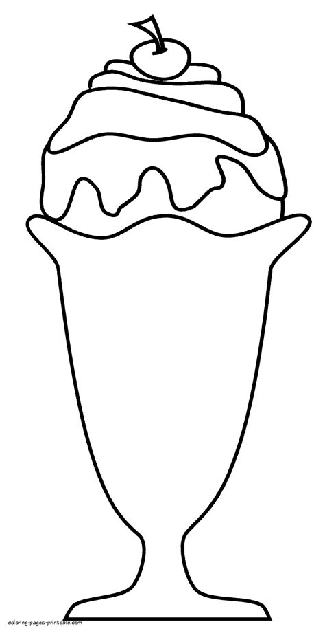 colouring pages ice cream coloring pages printablecom