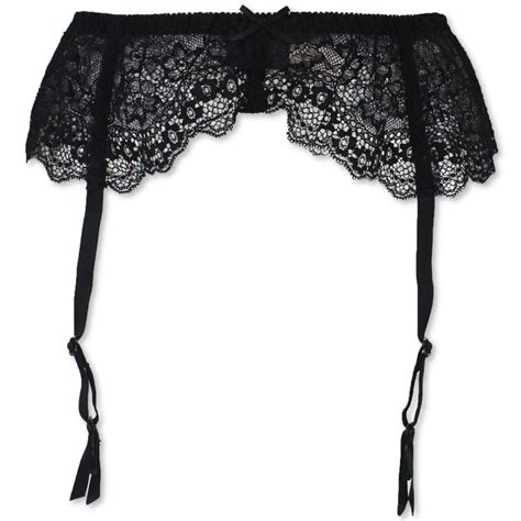 lace women solid black white bridal embroidery suspender sexy lingerie