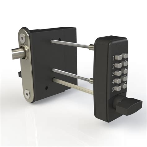 digital gate lock surface fixed single sided gatemaster locks