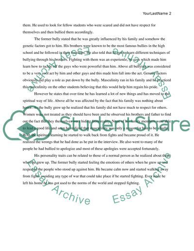bullying  schools  colleges essay  topics