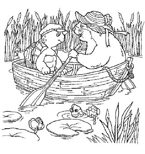 franklin  turtle  printable coloring pages coloring home