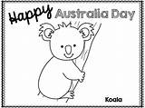 Kangaroo Echidna Platypus Koala Kookaburra sketch template