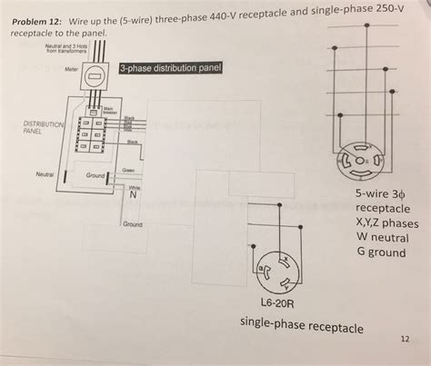 solved wire    wire  phase   receptacle  cheggcom