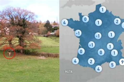 french weathergirl doria strips naked for football bet but don t blink