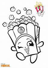 Shopkins Popcorn Kleurplaat Coloring Shopkin Coloriages Schattige Coloriez Nutella Adorables Personnages Kleurplaten Gratuit Poppy 1403 Heros Omnilabo Tekenen Kawai Mignon sketch template
