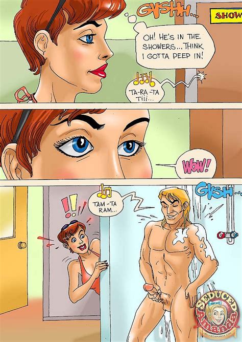 tenis training seduced amanda incest comics