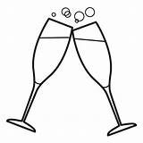 Champagne Champan Botellas Sylvestre Coloriages Aporta Pueda Utililidad Deseo sketch template