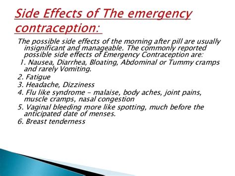 about emergency contraception