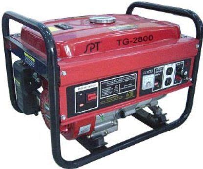 sunpentown tg  gasoline generator  watts hp automatic voltage regulator electronic