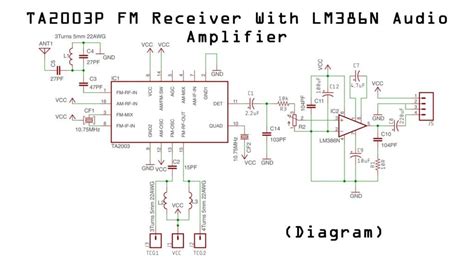 fm radio circuit electronics projects hub