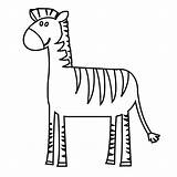 Zebra Clipartmag sketch template