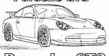 Porsche Gt3 Coloring Pages sketch template