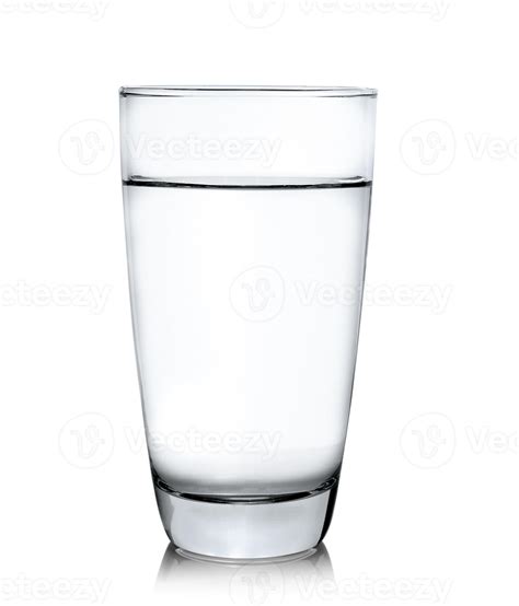 glass  water isolated  white background  stock photo  vecteezy