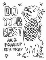 Mindset Coloring Dinosaur Tsgos Malvorlagen Pickle sketch template