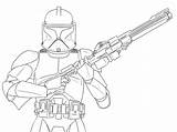 Trooper Fierce sketch template