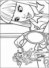 Coloring Pages Barbie Thumbelina Choose Board sketch template