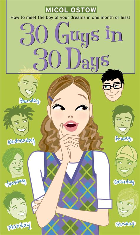 30 guys in 30 days ebook by micol ostow official publisher page